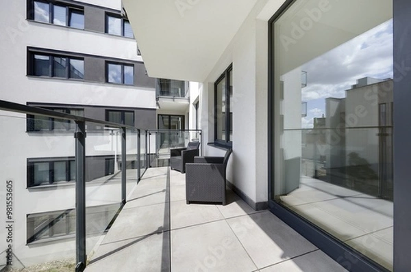 Obraz Balkon w nowoczesnym apartamencie