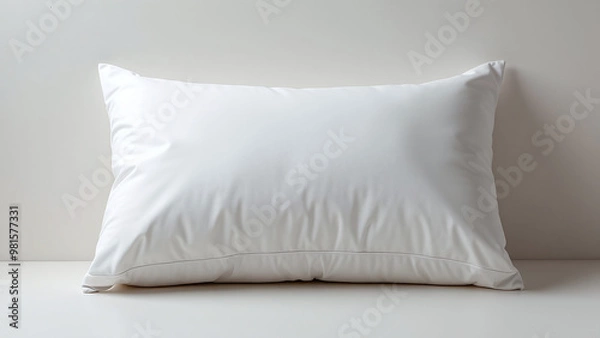Fototapeta Versatile White Pillow Mockup in Various Settings