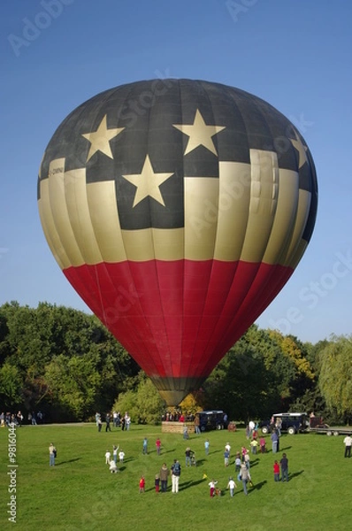 Obraz Verabschiedung eines Ballons: Startklar