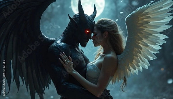 Obraz Dark Fantasy Gothic Realm - A.I.-Generated Artwork