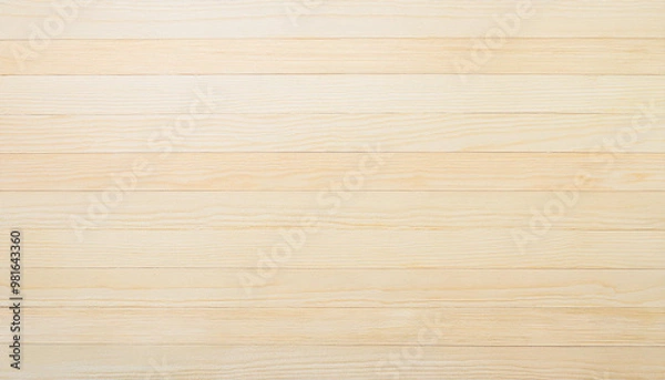 Fototapeta Light wood planks, showing a natural texture and grain.