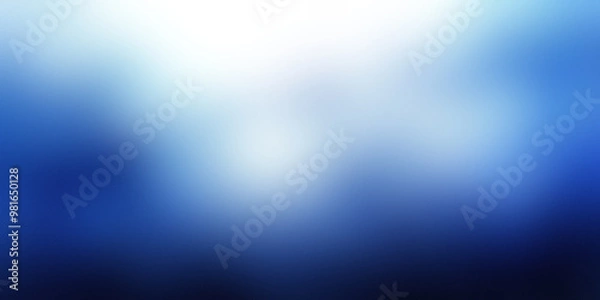 Obraz Blurry Grainy Color Gradient Glass Background For Website Cover And Other Professional Social Media Covers
