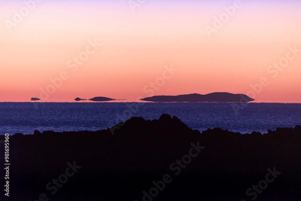 Obraz sunset over the ocean