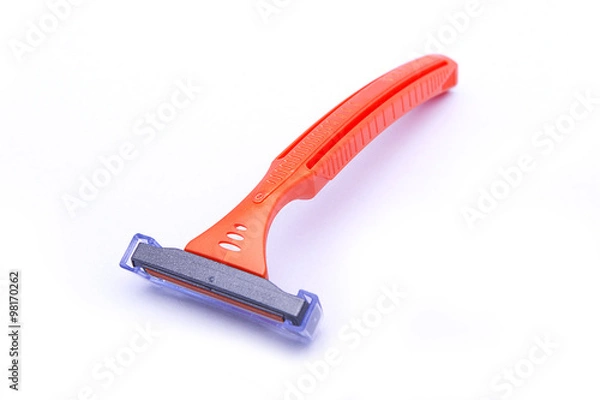 Fototapeta Razor on white background