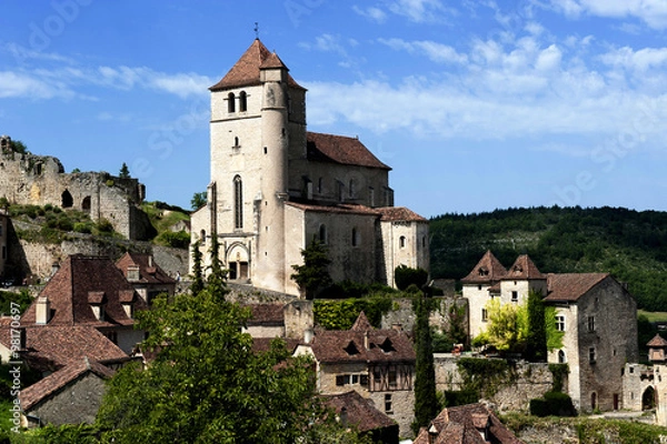 Fototapeta Saint-Cirq-Lapopie