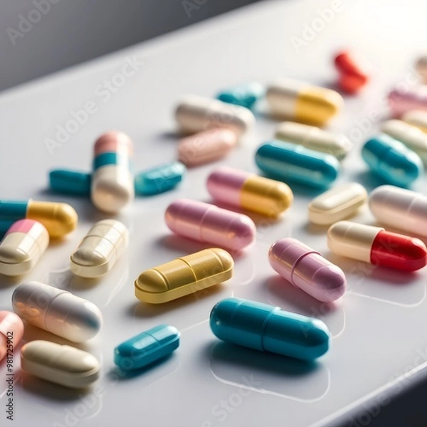 Fototapeta birth control pills