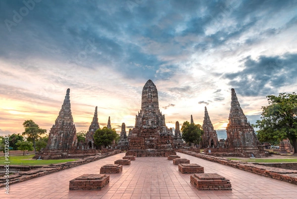 Obraz Wat Mahathat in Ayutthaya, Thailand