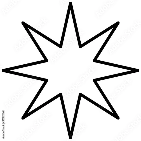 Obraz Star Outline