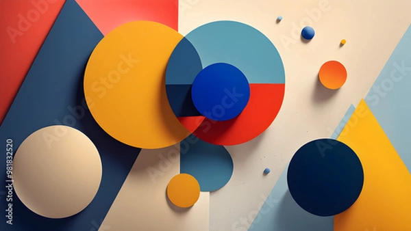 Obraz Geometric Graphics Background