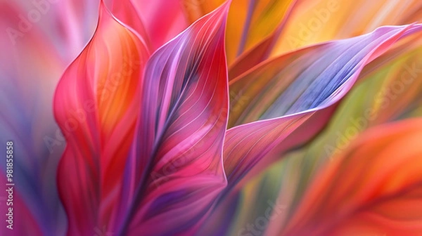 Obraz abstract in the nature