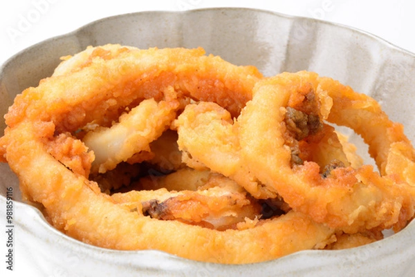 Fototapeta イカフライ
