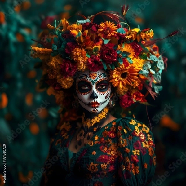 Obraz Halloween makeup