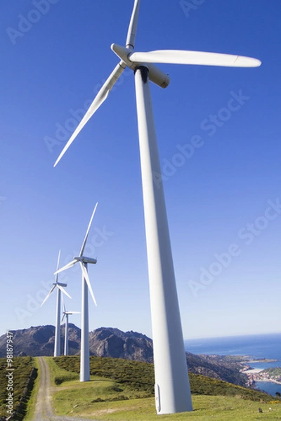 Obraz Aerogeneradores