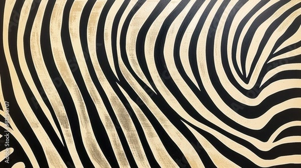 Obraz Abstract Zebra Pattern Background Texture