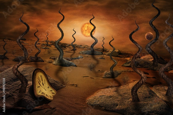 Fototapeta Looking to the future