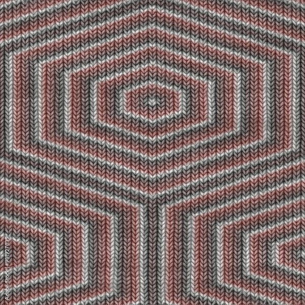 Fototapeta Geometric pattern texture for modern art design