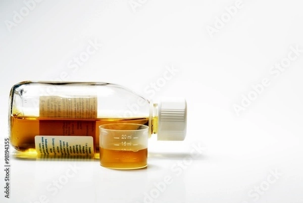 Obraz sciroppo medicinale per la tosse