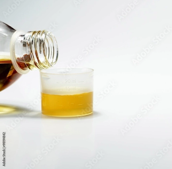 Obraz sciroppo medicinale per la tosse