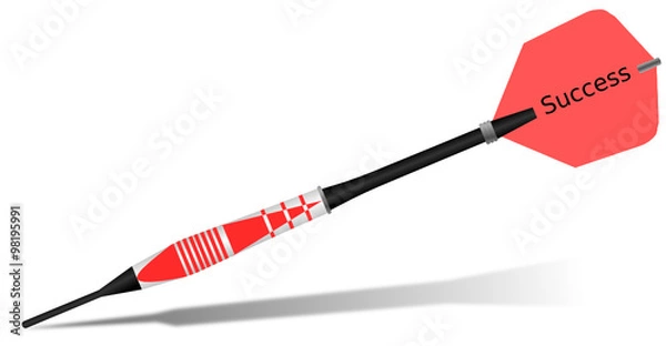 Obraz Success darts