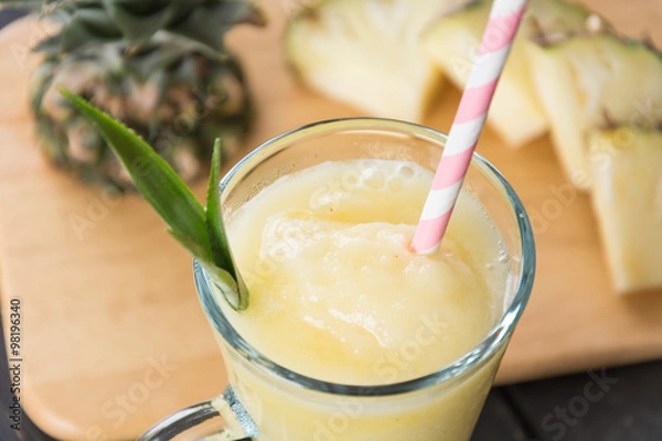 Obraz pineapple smoothie