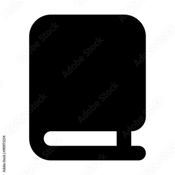 Fototapeta Book Plain Icon