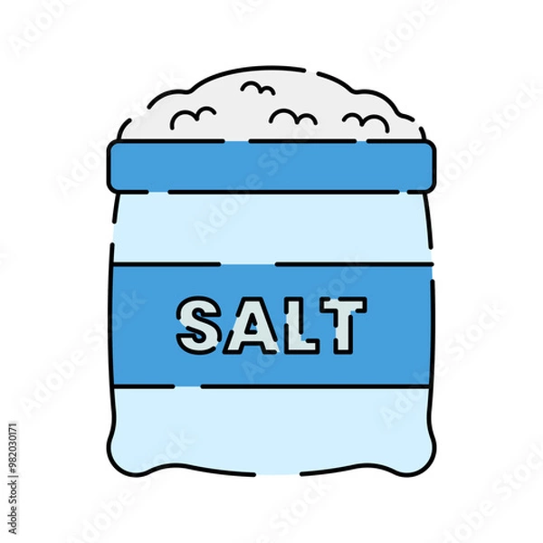 Fototapeta Salt Icon