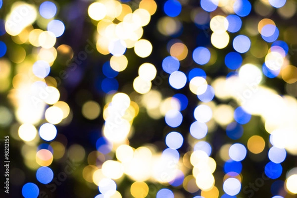 Obraz Brokeh night life.