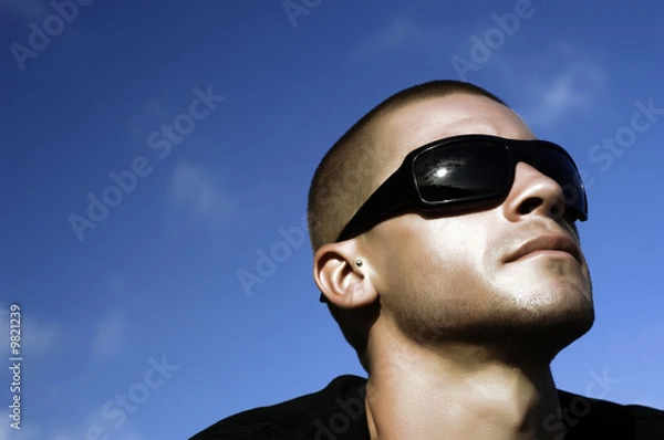 Obraz visage d'homme 2