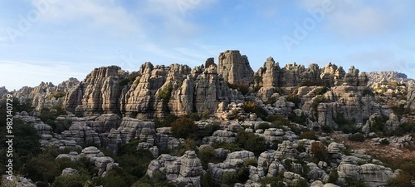 Obraz Torcal Antequera landscape