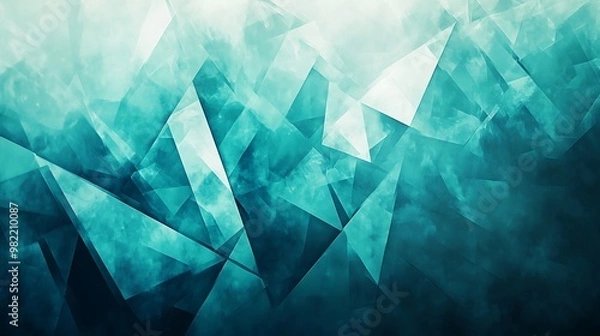 Obraz abstract blue background geometric 