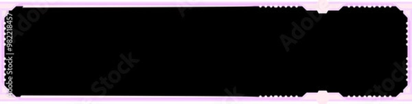 Obraz pink twitch overlay cam panel