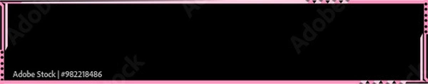 Obraz pink twitch overlay cam panel