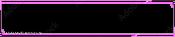 Obraz pink twitch overlay cam panel