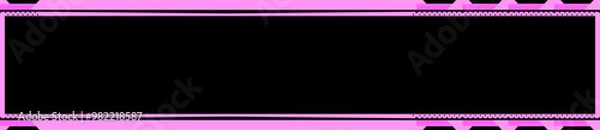 Obraz pink twitch overlay cam panel