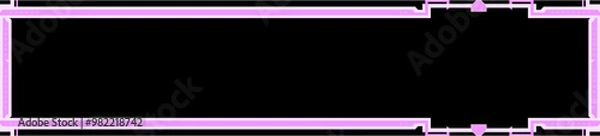 Obraz pink twitch overlay cam panel