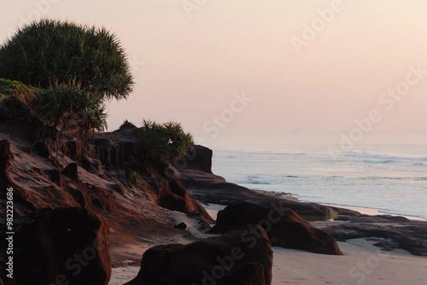 Obraz sunset over the sea