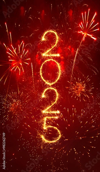 Obraz Happy New Year 2025