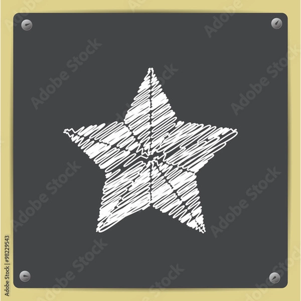 Fototapeta Vector christmas icon.