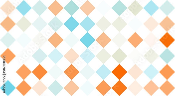 Obraz seamless geometric pattern