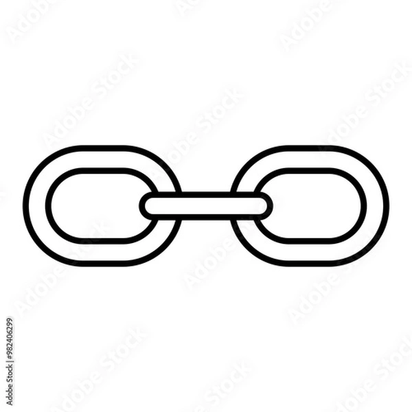 Fototapeta Link chain icon