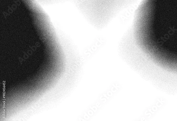 Fototapeta Abstract neutral black grey grainy texture gradient background