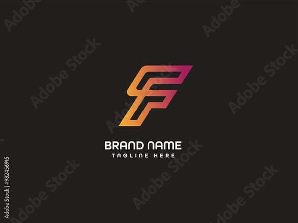 Obraz letter logo design