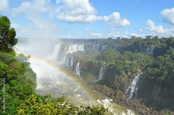 Obraz ブラジル側のイグアスの滝