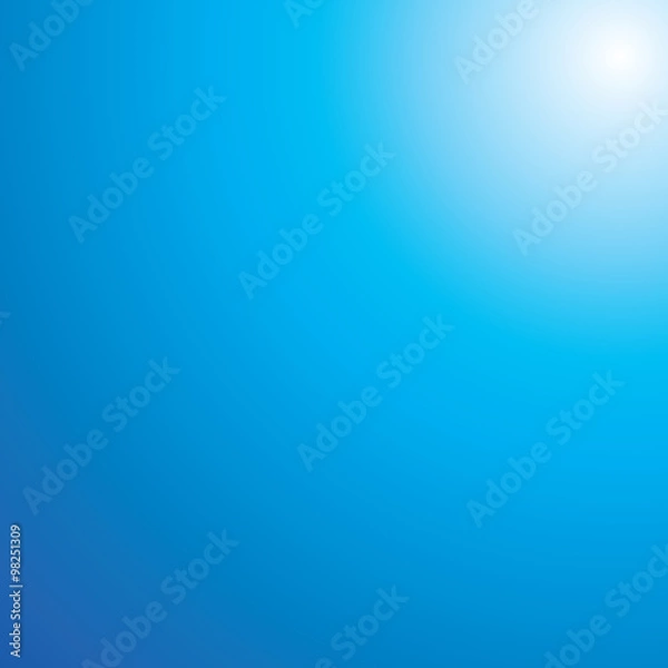Obraz blue gradient  background