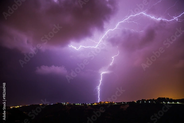 Obraz Lightning strike