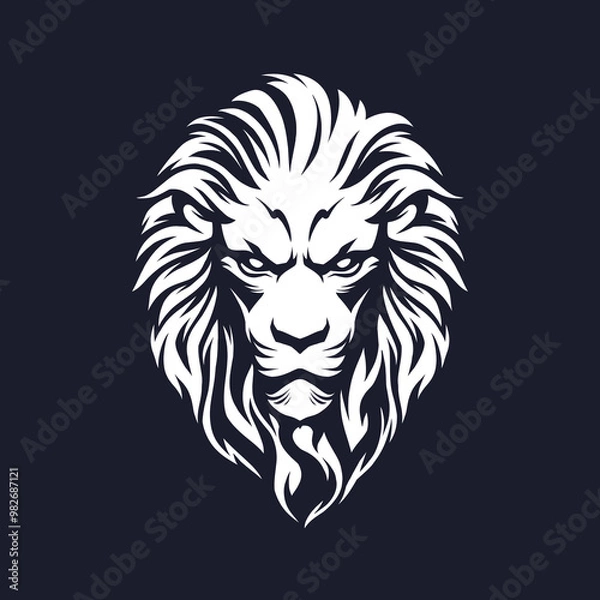 Obraz Lion Head Logo