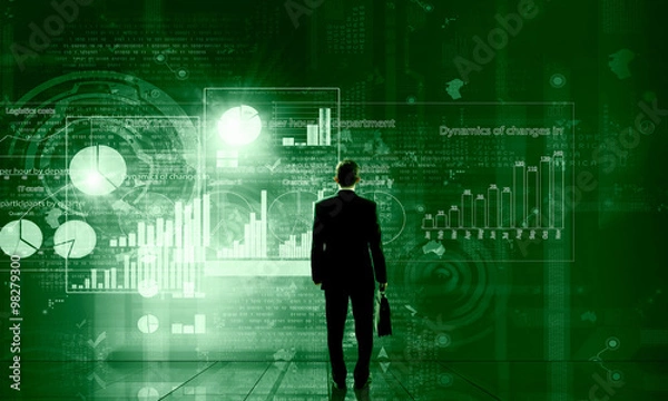 Obraz Average sales report