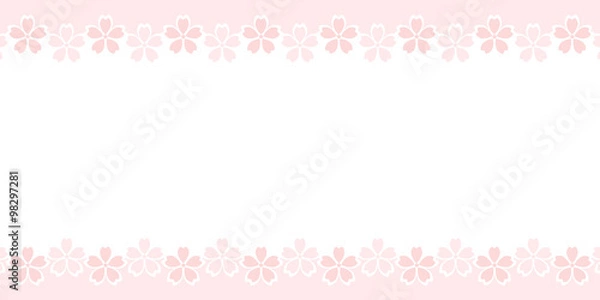 Obraz 桜のフレーム