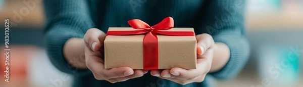 Obraz Customers redeeming loyalty points for premium products in a highend shop, business loyalty, rewarding dedicated customers