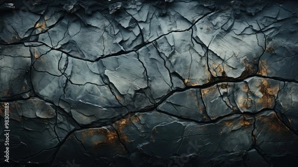 Obraz Scary wall background, horror texture for background